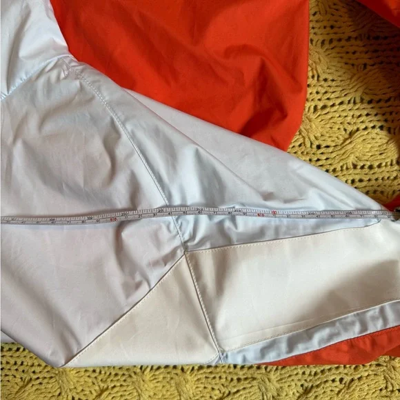 Tory Sport Chervon Orange/White Windbreaker - Picture 16 of 16